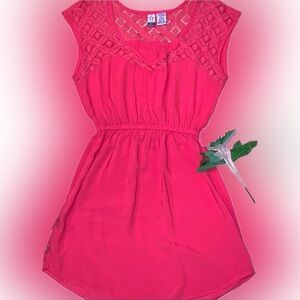 Love on a Hanger Dress - Coral Red - Women’s XS